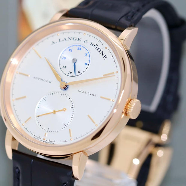 A Lange & Söhne Saxonia Dual Time Roségold 385032