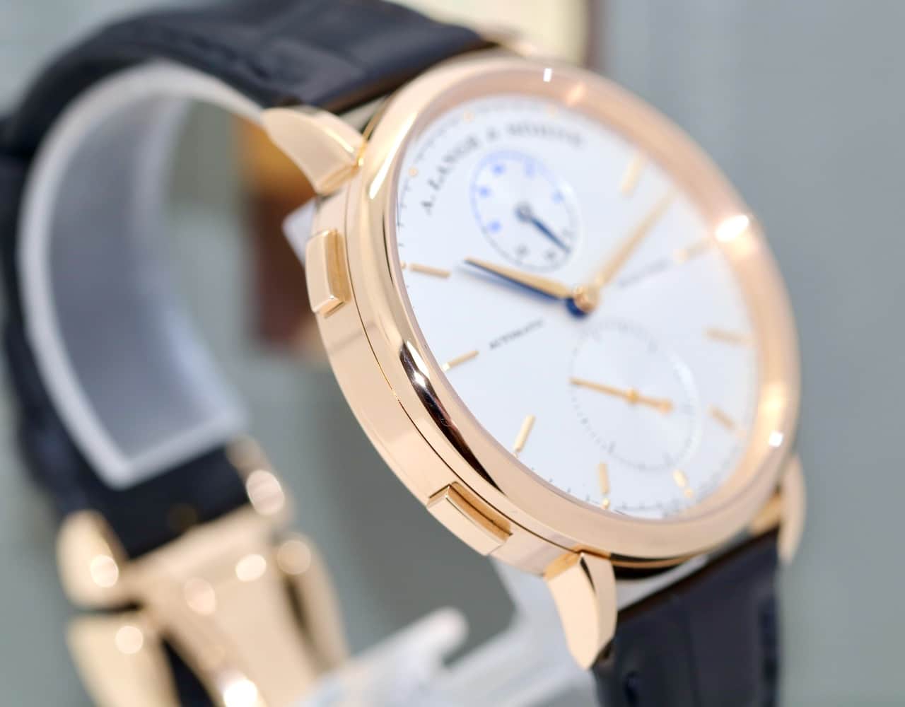 A Lange & Söhne Saxonia Dual Time Roségold 385032