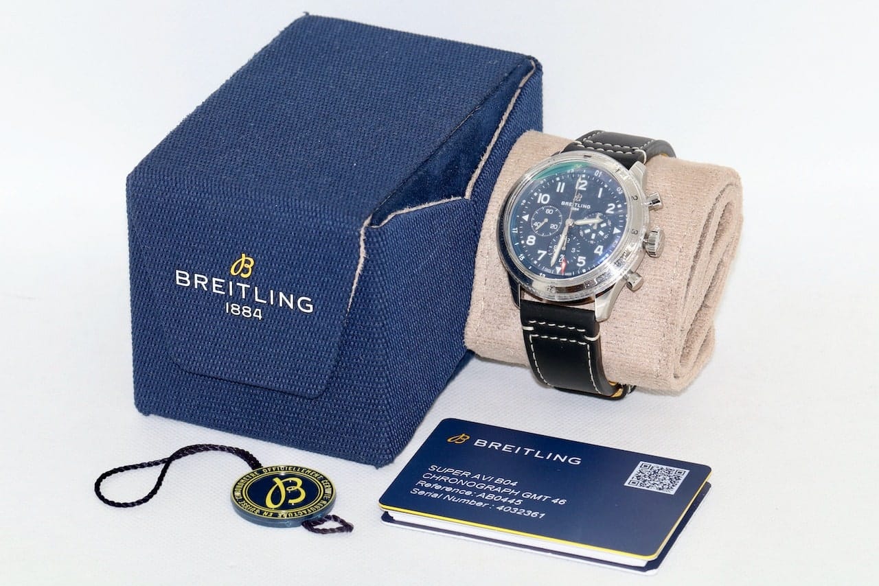 Breitling Super Avi B04 Chronograph GMT 46 Tribute To Vought