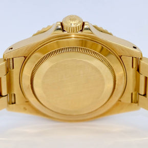 Rolex Submariner Date Gold 16618 Blau Vintage