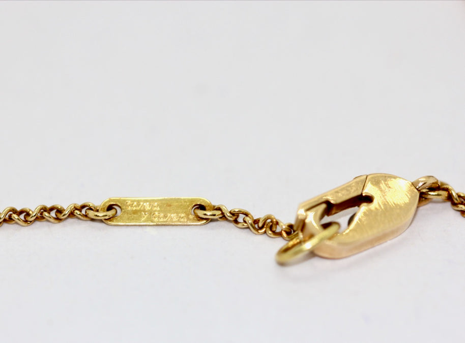 Carrera y Carrera Collier „Nude Woman“ Halskette aus 18K Gelbgold mit Diamant