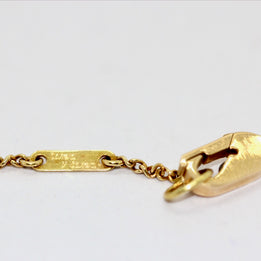 Carrera y Carrera Collier „Nude Woman“ Halskette aus 18K Gelbgold mit Diamant