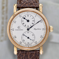 Chronoswiss Régulateur CH 6327 Bronze Armbanduhr Handaufzug