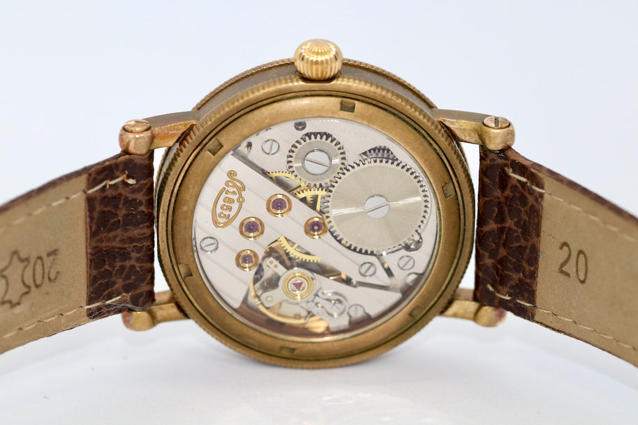 Chronoswiss Régulateur CH 6327 Bronze Armbanduhr Handaufzug