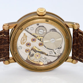 Chronoswiss Régulateur CH 6327 Bronze Armbanduhr Handaufzug