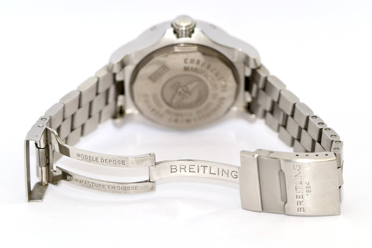 Breitling Avenger Seawolf 3000m A17330 Automatic Gelbes Zifferblatt