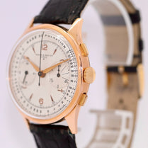 Baume & Mercier 18 Karat Gold Vintage Chronograph WEMPE Service
