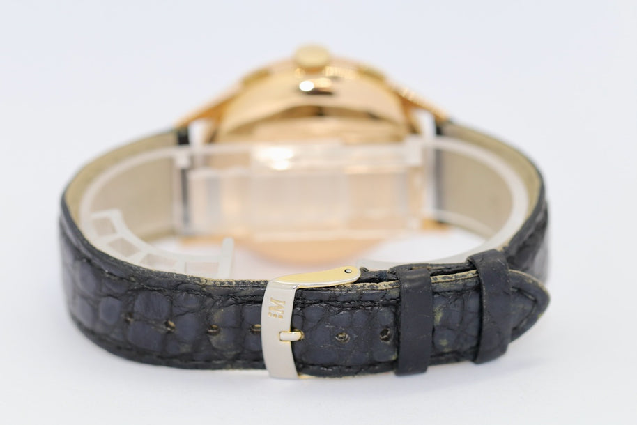 Baume & Mercier 18 Karat Gold Vintage Chronograph WEMPE Service