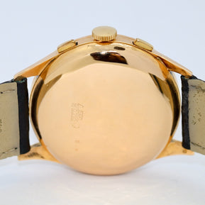 Baume & Mercier 18 Karat Gold Vintage Chronograph WEMPE Service