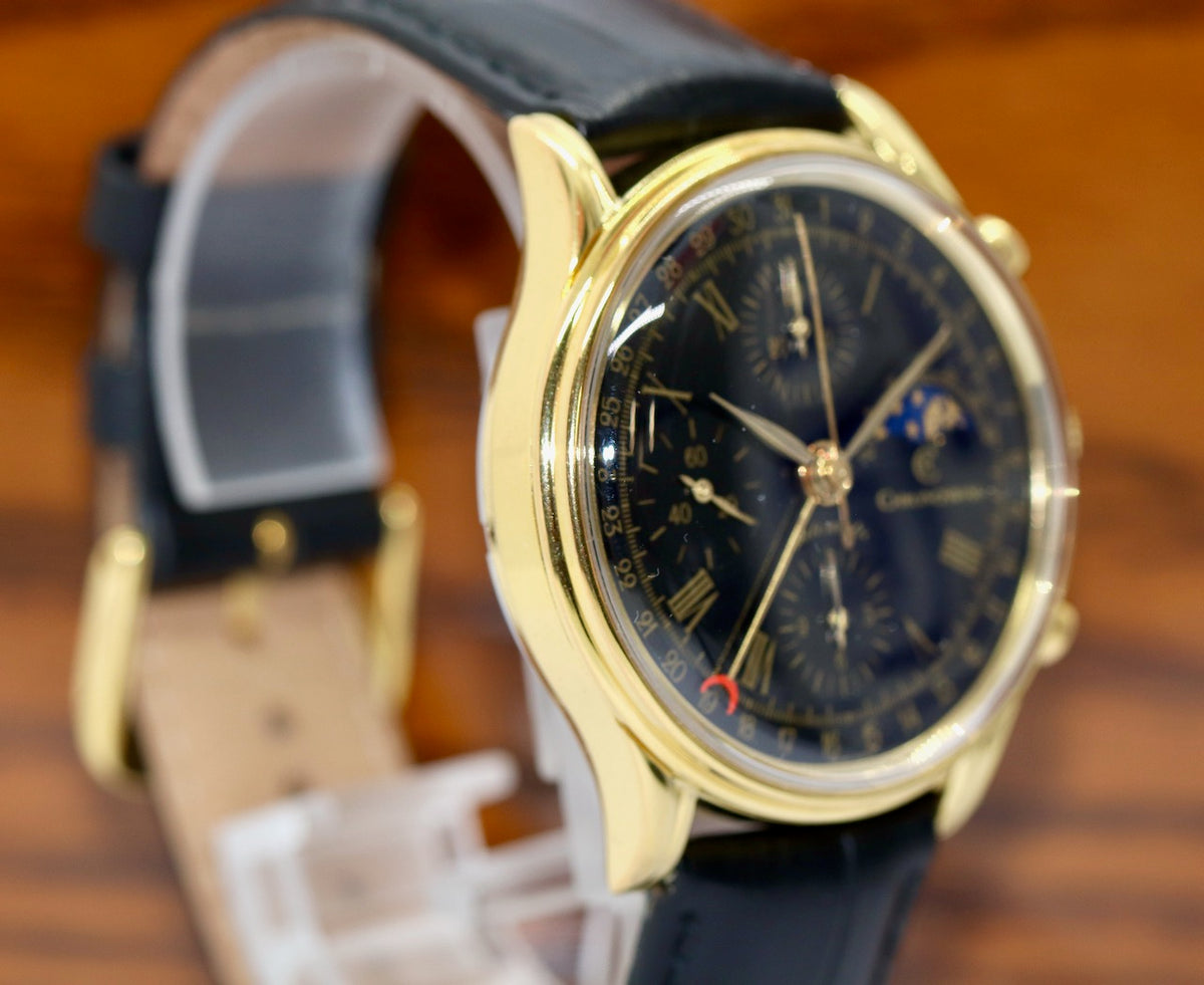 Chronoswiss Lunar Chronograph Lunar CH 77951 77990 Automatik Armbanduhr