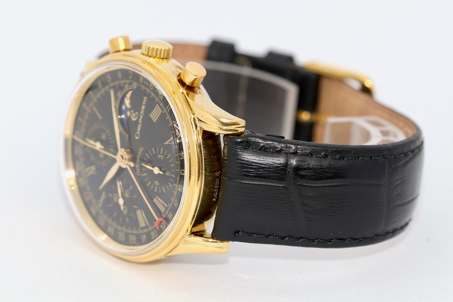 Chronoswiss Lunar Chronograph Lunar CH 77951 77990 Automatik Armbanduhr
