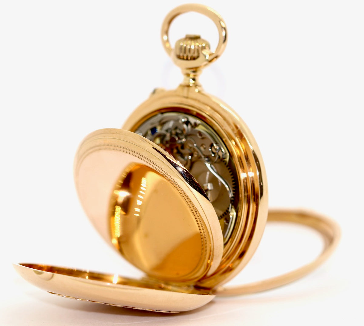 A. Lange & Söhne Taschenuhr 18K Gold Chronograph 1898 Konstantinopel