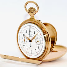 A. Lange & Söhne Taschenuhr 18K Gold Chronograph 1898 Konstantinopel