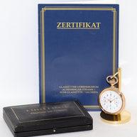 A. Lange & Söhne Taschenuhr 18K Gold Chronograph 1898 Konstantinopel