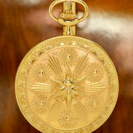 IWC Taschenuhr Scarabaeus by Ernst Fuchs Ref. 5420 18 Karat Gold