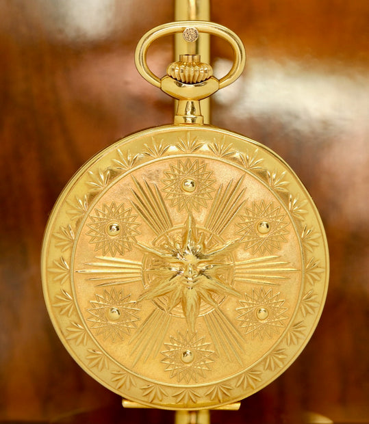 IWC Taschenuhr Scarabaeus by Ernst Fuchs Ref. 5420 18 Karat Gold