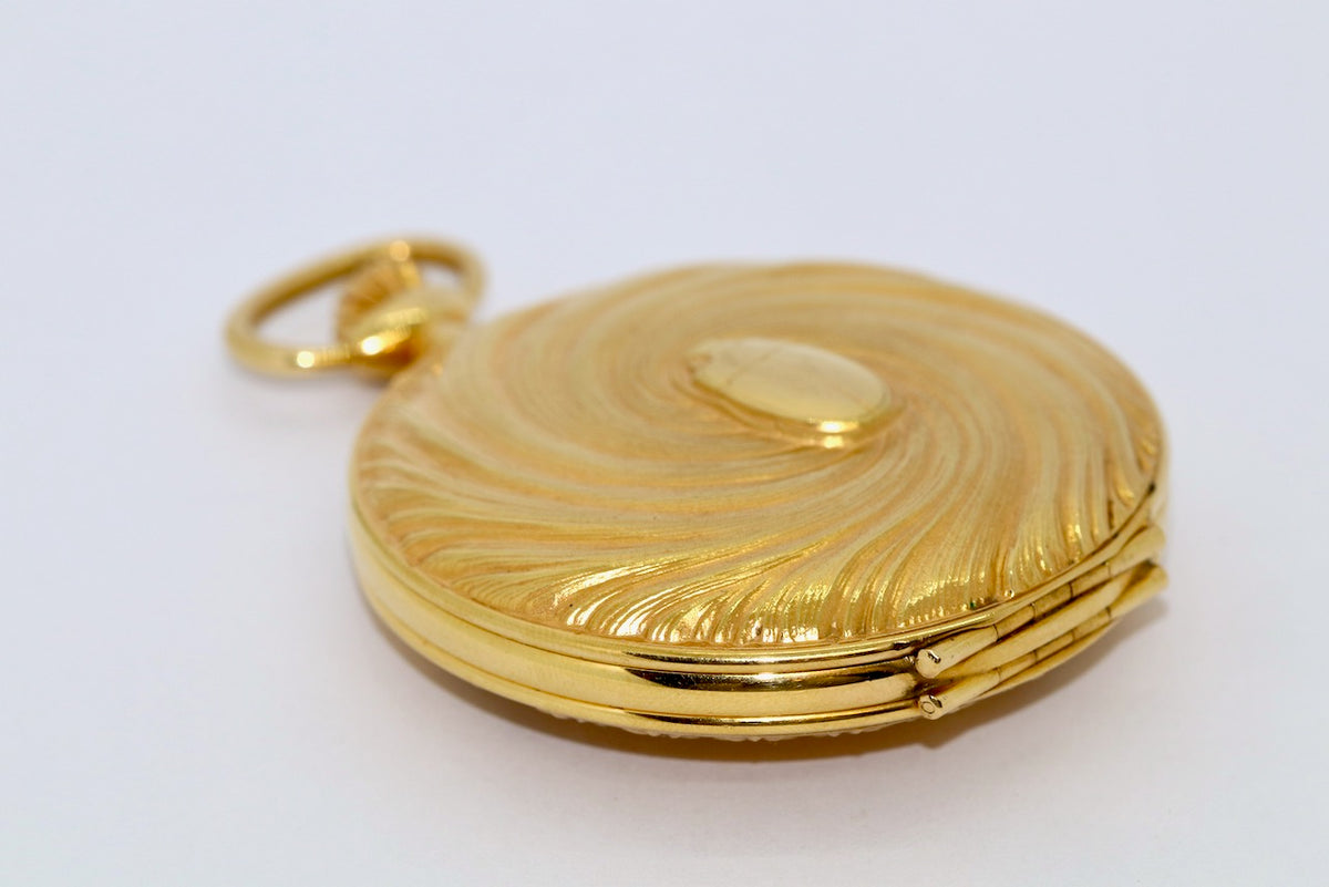 IWC Taschenuhr Scarabaeus by Ernst Fuchs Ref. 5420 18 Karat Gold