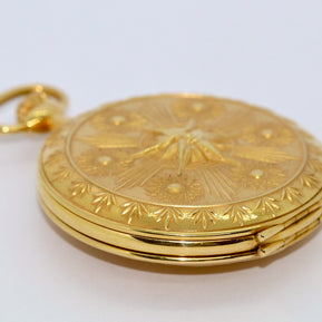 IWC Taschenuhr Scarabaeus by Ernst Fuchs Ref. 5420 18 Karat Gold