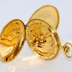 IWC Taschenuhr Scarabaeus by Ernst Fuchs Ref. 5420 18 Karat Gold