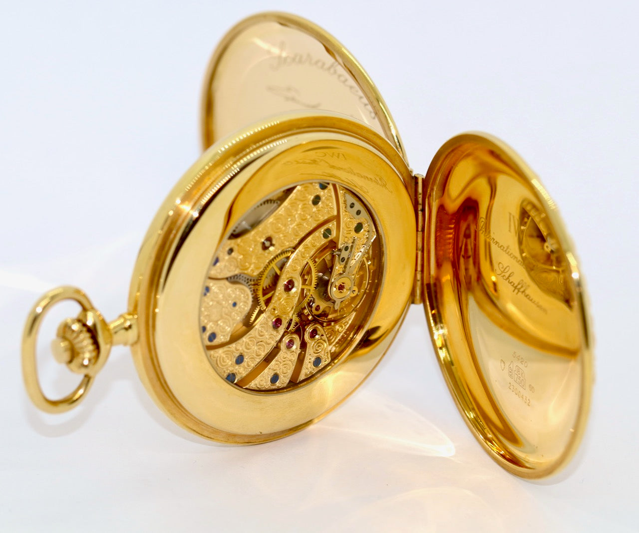 IWC Taschenuhr Scarabaeus by Ernst Fuchs Ref. 5420 18 Karat Gold
