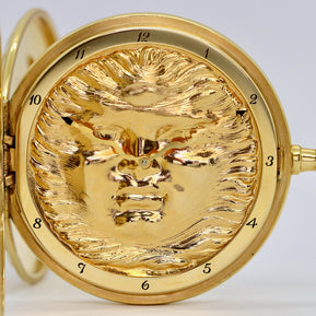IWC Taschenuhr Scarabaeus by Ernst Fuchs Ref. 5420 18 Karat Gold