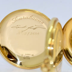 IWC Taschenuhr Scarabaeus by Ernst Fuchs Ref. 5420 18 Karat Gold