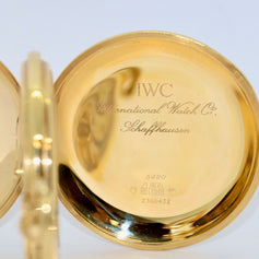 IWC Taschenuhr Scarabaeus by Ernst Fuchs Ref. 5420 18 Karat Gold