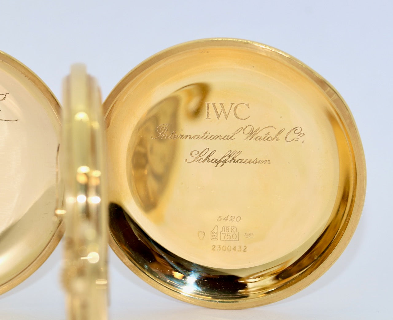 IWC Taschenuhr Scarabaeus by Ernst Fuchs Ref. 5420 18 Karat Gold