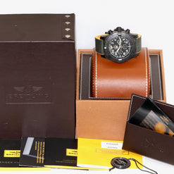 Breitling Avenger Hurricane Black Chronograph XB1210E4/BE89