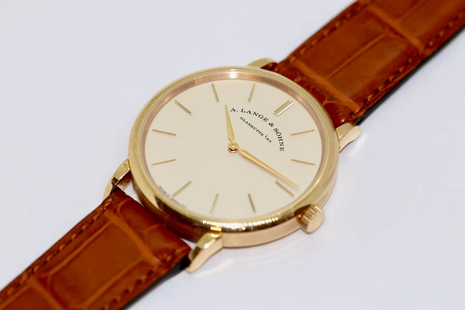 A. Lange & Söhne Saxonia Thin 201.033 Rosegold