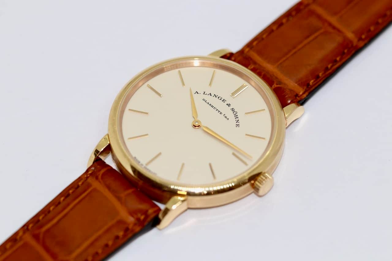A. Lange & Söhne Saxonia Thin 201.033 Rosegold