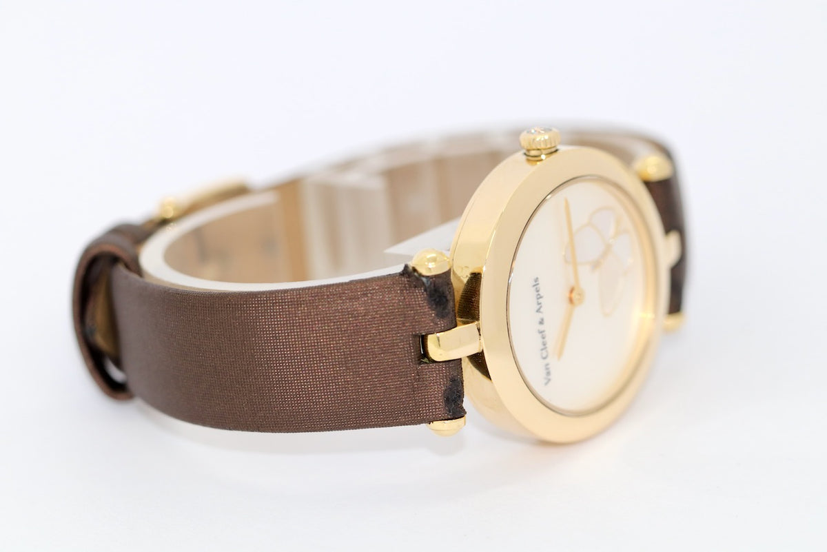 Van Cleef & Arpels Lady Arpels Papillon Damenuhr 18K Gold & Diamanten