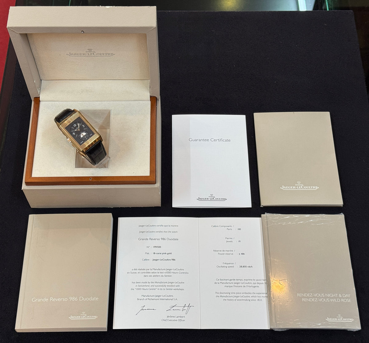 Jaeger-LeCoultre Grande Reverso 986 Duodate Roségold 274.2.85 Limited