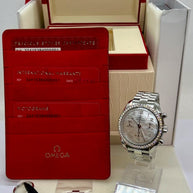 Omega Speedmaster Ladies Damenuhr Diamanten Automatik Perlmutt 324.15.38.40.05.001