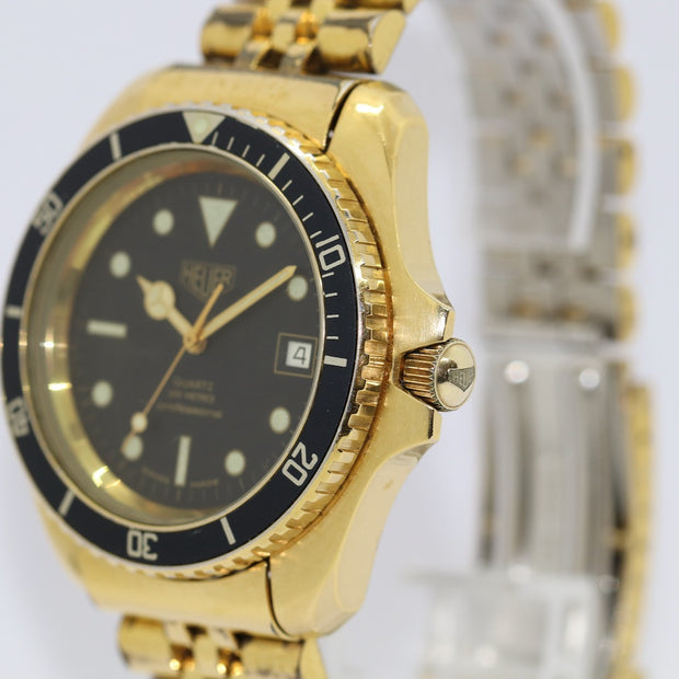 Heuer 200 Metres Professional Vintage Armbanduhr Referenz 980.022
