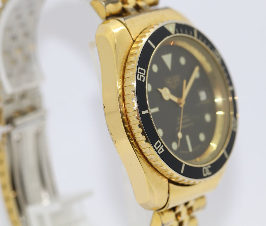 Heuer 200 Metres Professional Vintage Armbanduhr Referenz 980.022