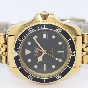 Heuer 200 Metres Professional Vintage Armbanduhr Referenz 980.022