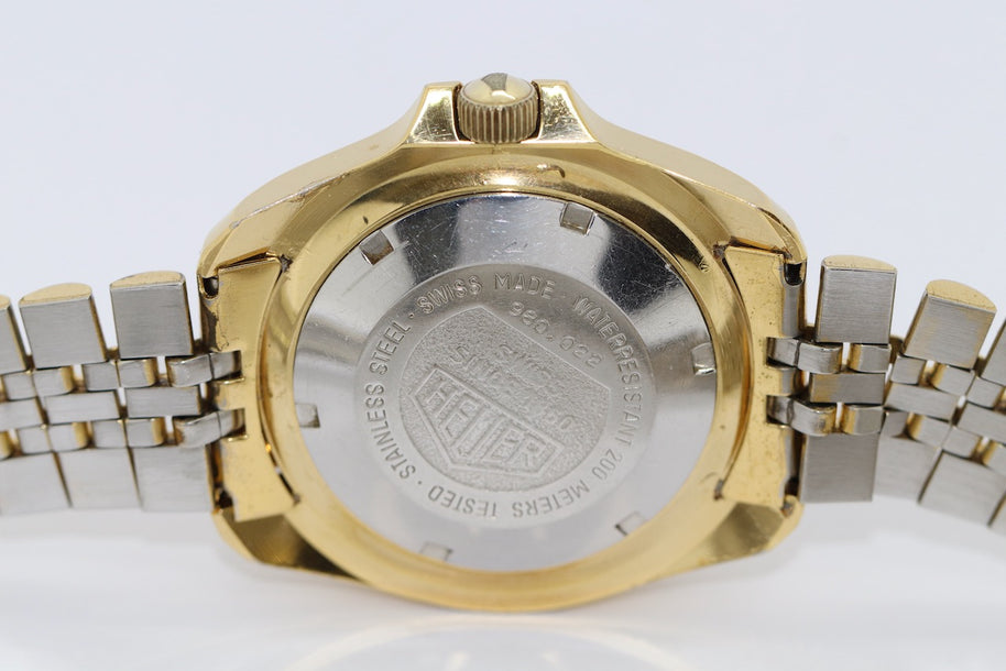 Heuer 200 Metres Professional Vintage Armbanduhr Referenz 980.022