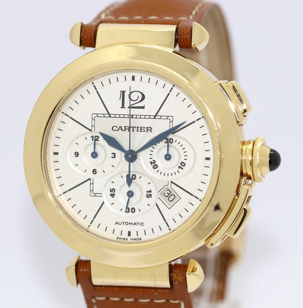 Cartier Pasha Chronograph Automatic Gold 2861