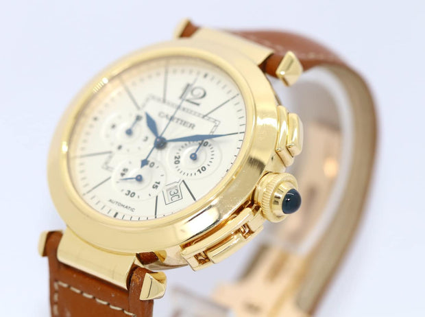 Cartier Pasha Chronograph Automatic Gold 2861