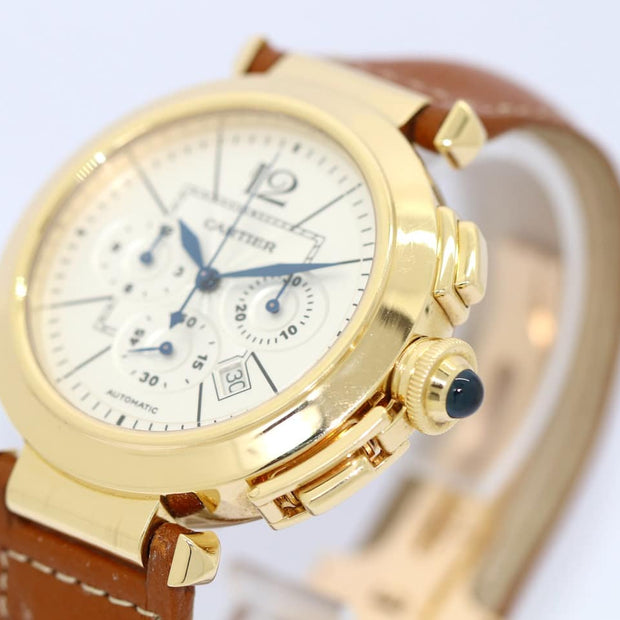 Cartier Pasha Chronograph Automatic Gold 2861