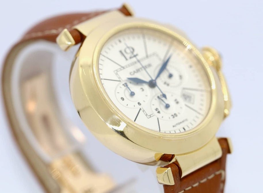 Cartier Pasha Chronograph Automatic Gold 2861