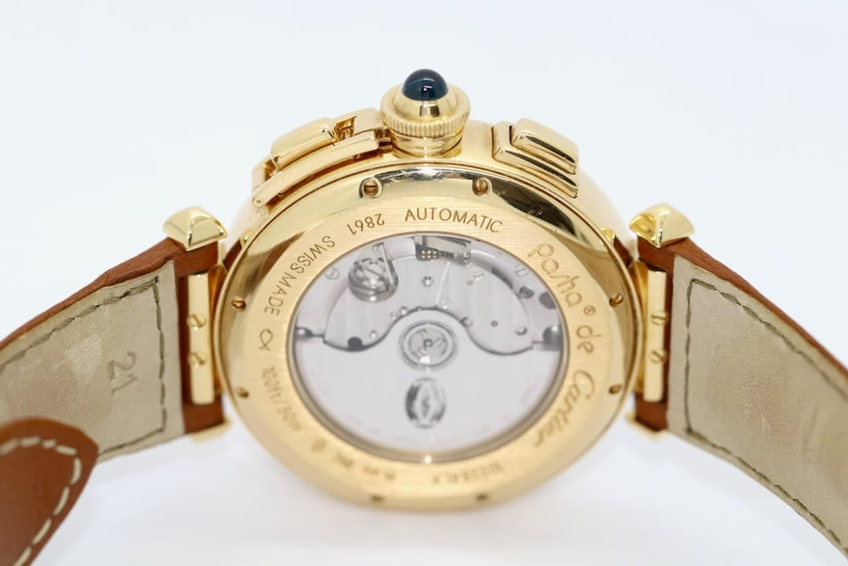 Cartier Pasha Chronograph Automatic Gold 2861