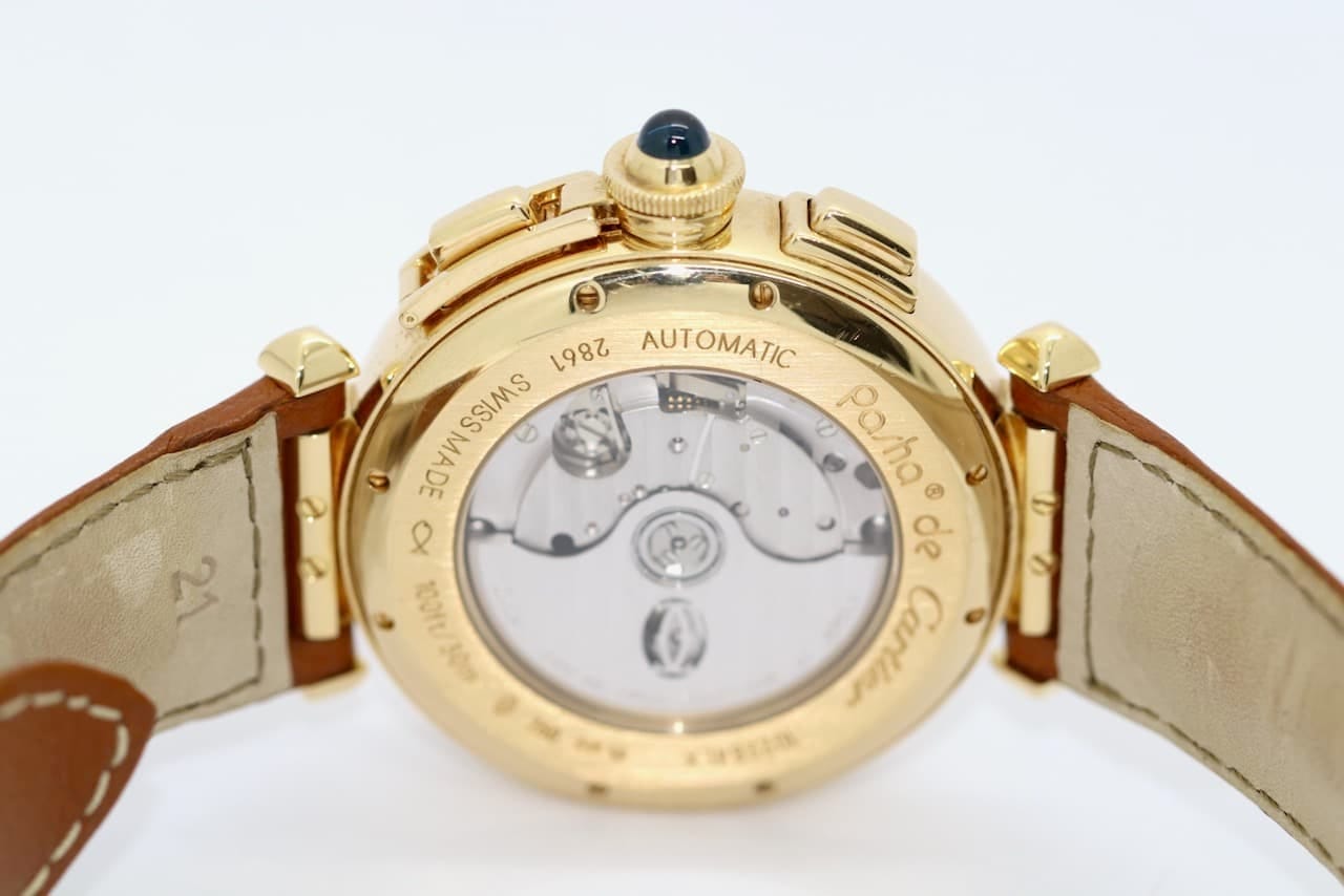 Cartier Pasha Chronograph Automatic Gold 2861