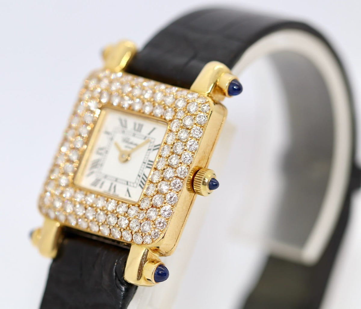 Chopard Happy Sport 419-1 Damenuhr 18 Karat Gold