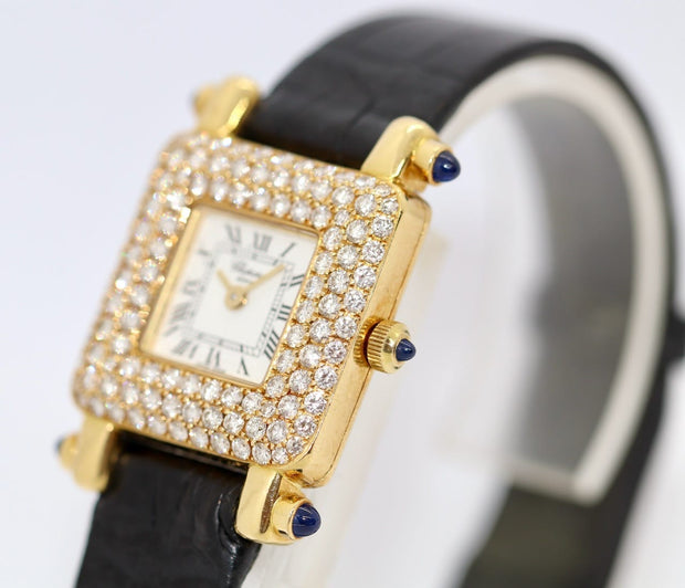 Chopard Happy Sport 419-1 Damenuhr 18 Karat Gold
