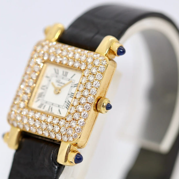 Chopard Happy Sport 419-1 Damenuhr 18 Karat Gold