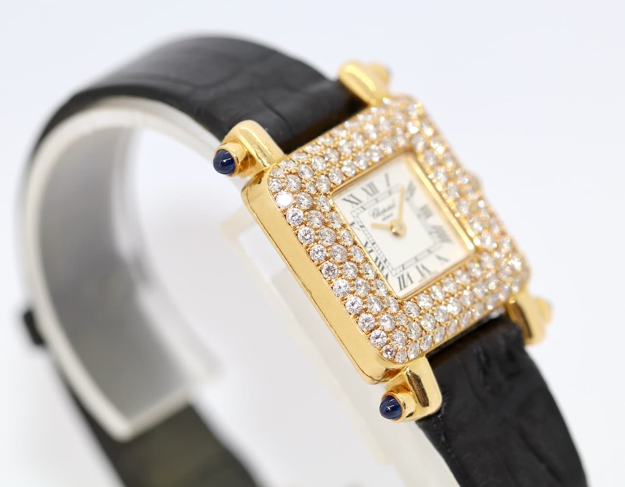 Chopard Happy Sport 419-1 Damenuhr 18 Karat Gold