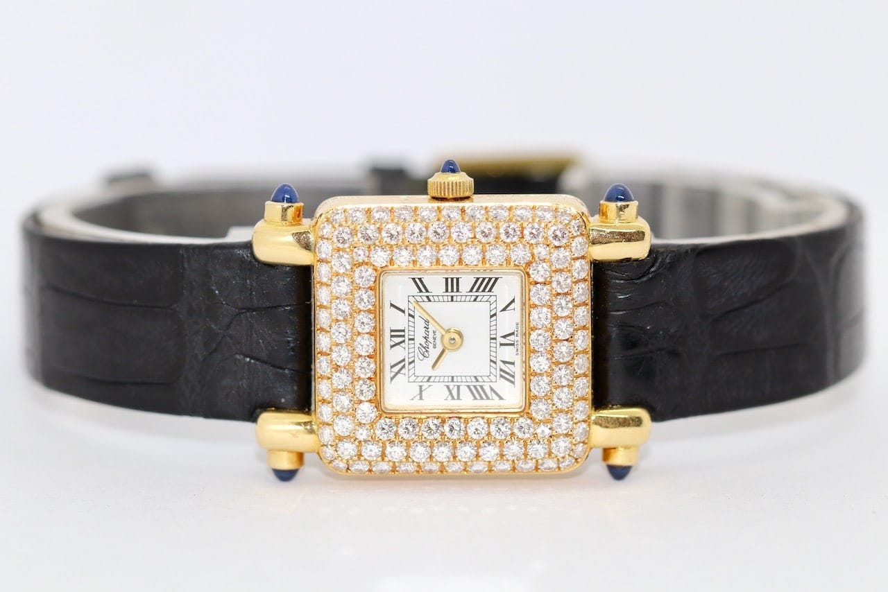Chopard Happy Sport 419-1 Damenuhr 18 Karat Gold