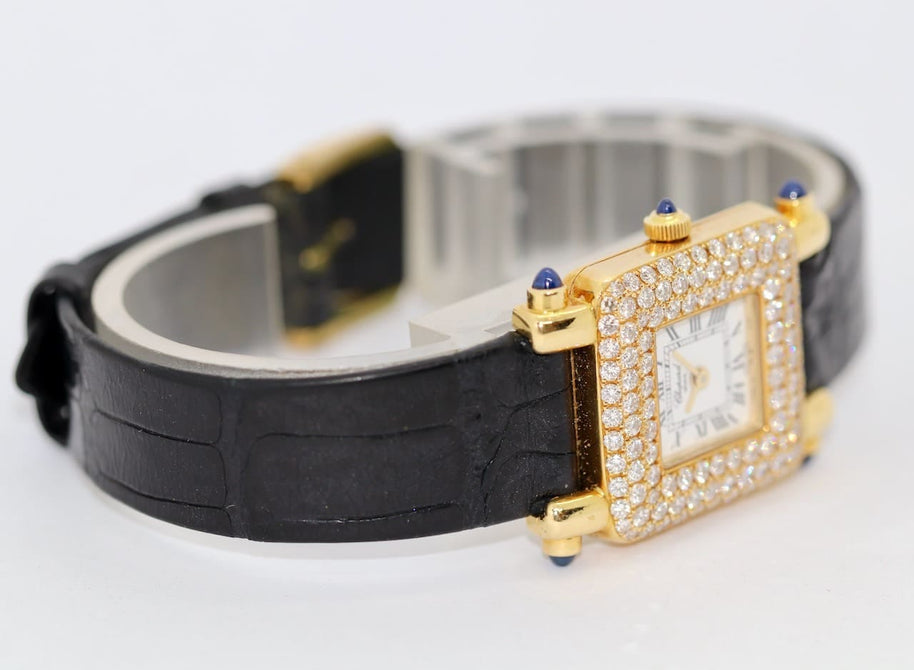 Chopard Happy Sport 419-1 Damenuhr 18 Karat Gold
